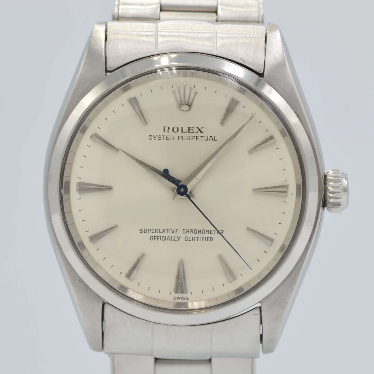 【Rolex ロレックス オイスターパーペチュアル】動かなくてもOK！箱・ギャランティーなしでも高価買取！品川区・大井町の買取つむぎ大井町店へ！